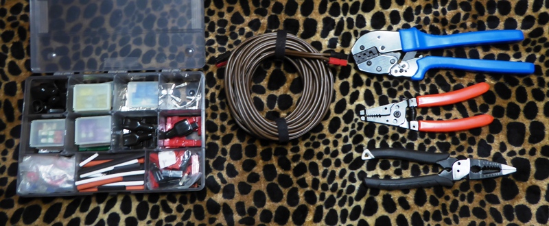 A good set of Power Pole Connectors and wire pliers can be appreciated by any amateur radio operator.  Put together a small tackle box with Anderson Power Poles, heat shrink, solder, 15-45 amp connectors, heat shrink and some fuses and you have the makings for a field repair electrical kit.