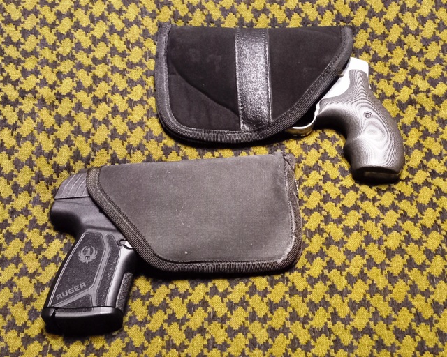 Not necessarily a &quot;holster&quot; but a sleeve that protects the firearm and is one solution to &quot;pocket carry.&quot;  There are others, do your research and seek training!
