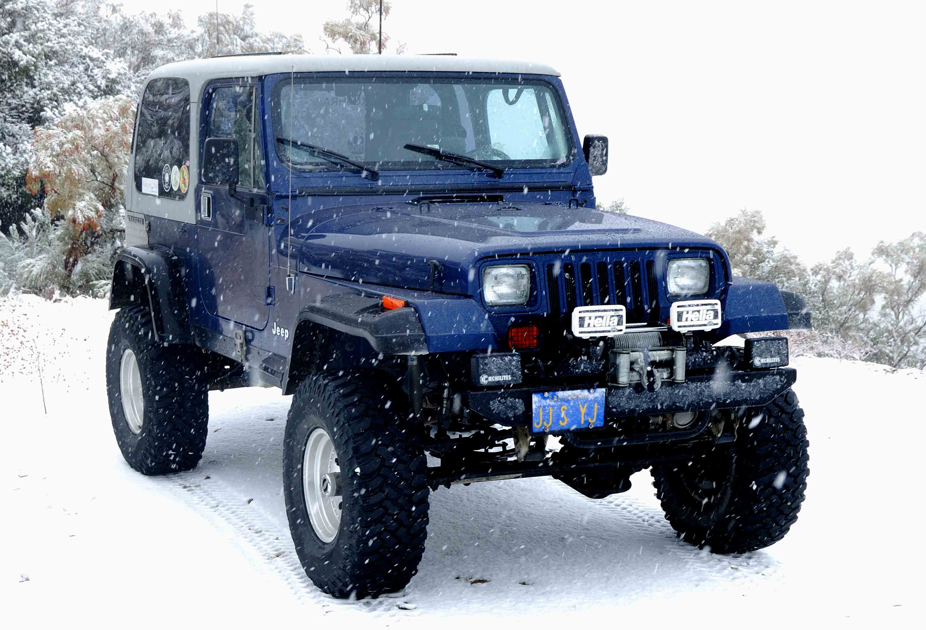 More snow spots