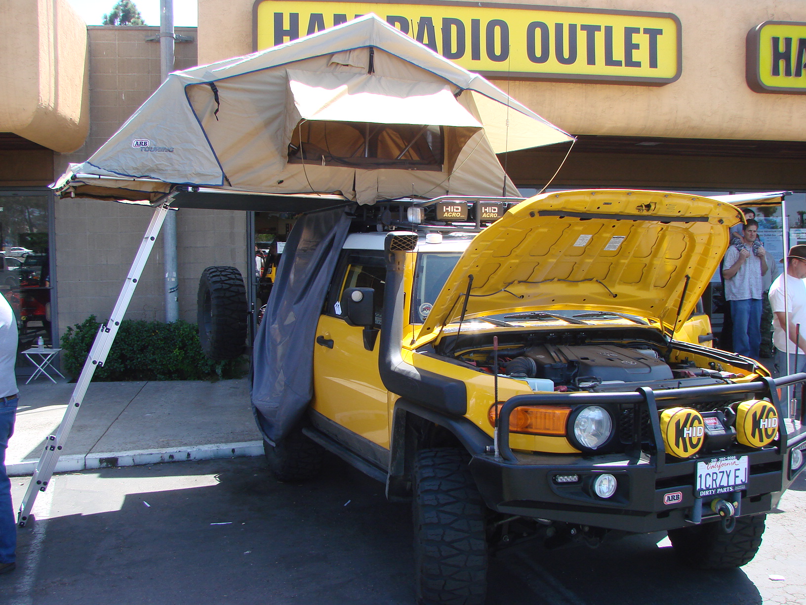 The &quot;FJ Hilton&quot; on display