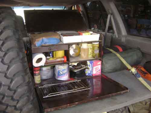 Open inside vehicle