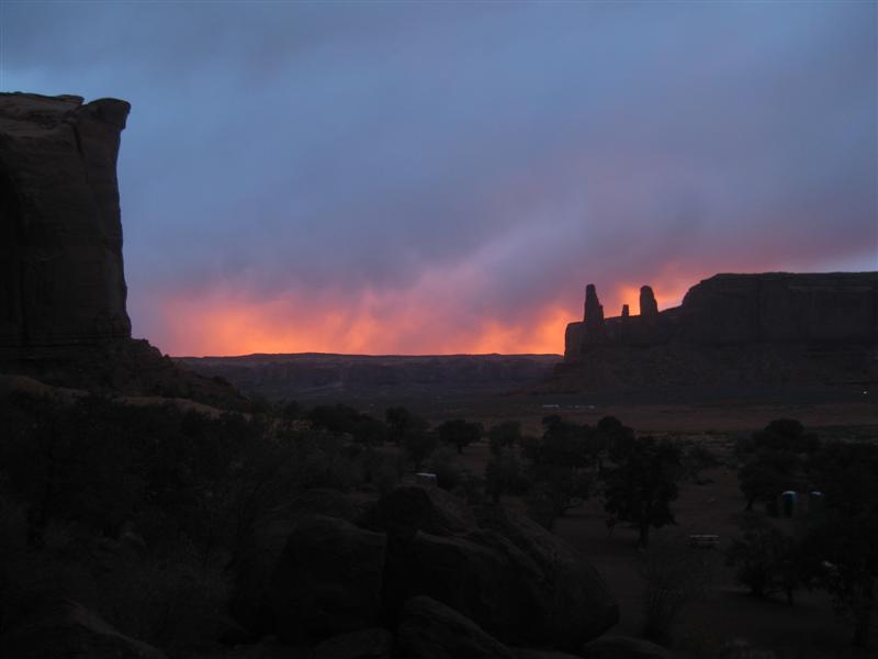 Sunset at Betatakin