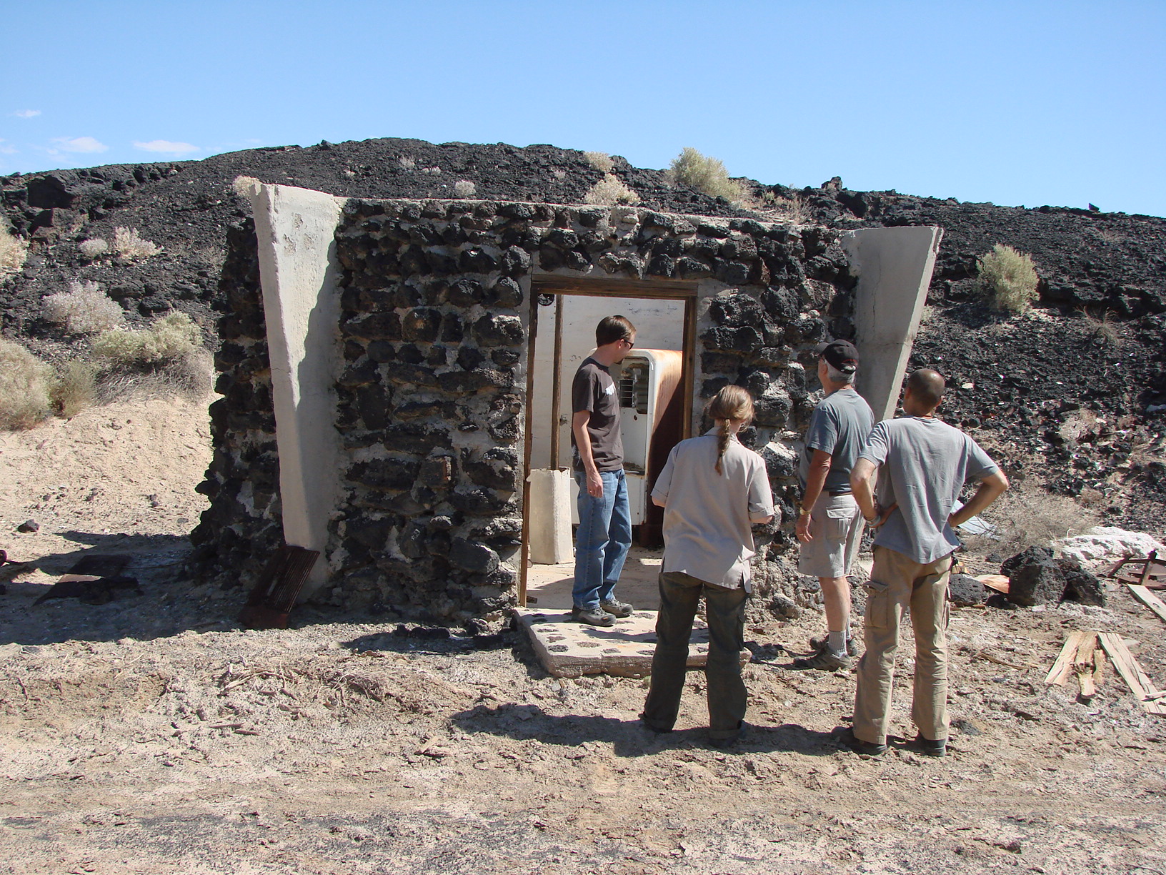 Checking out a previously undiscovered structure