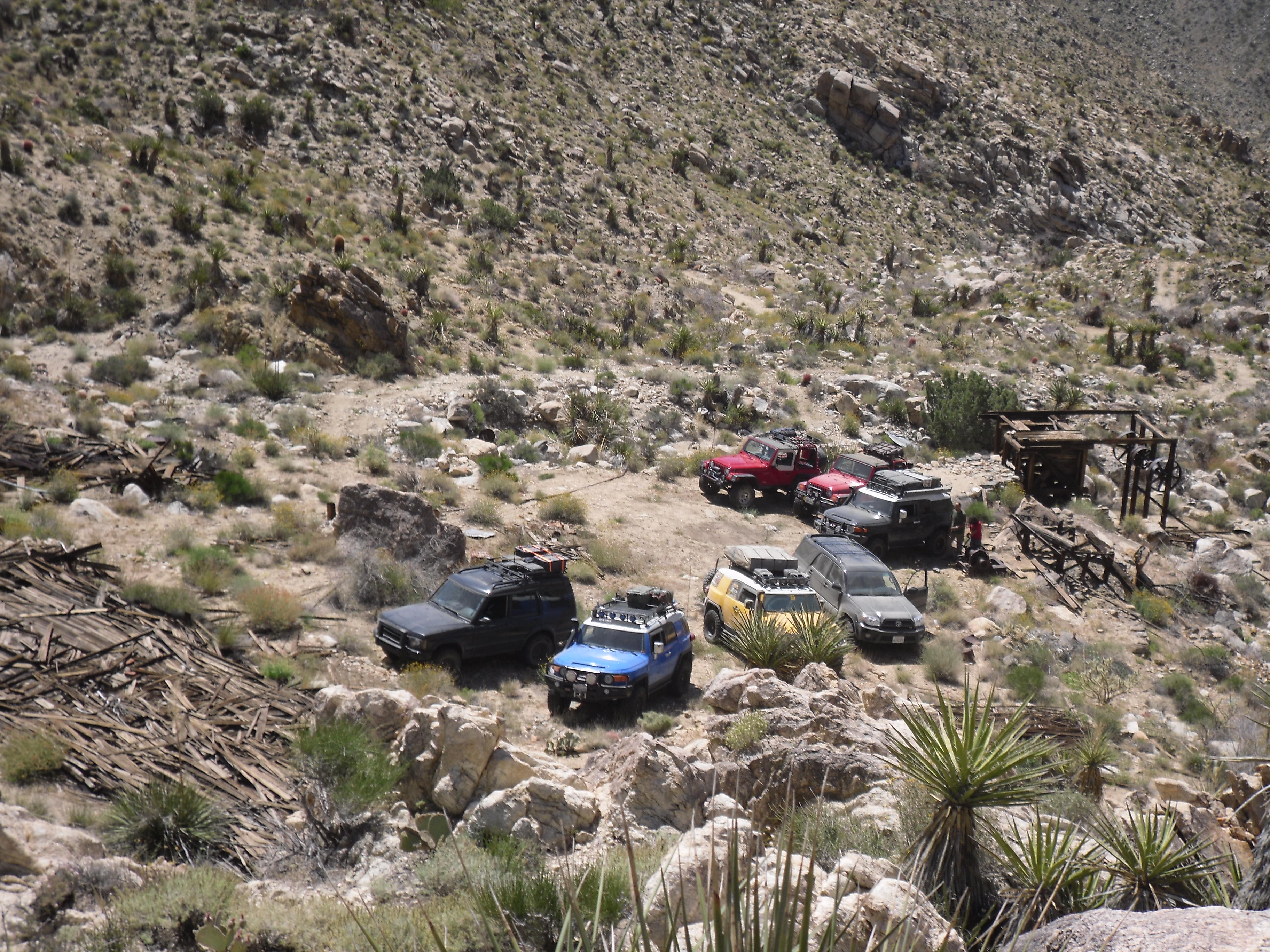 Filling the lot up at the Calamute Mine