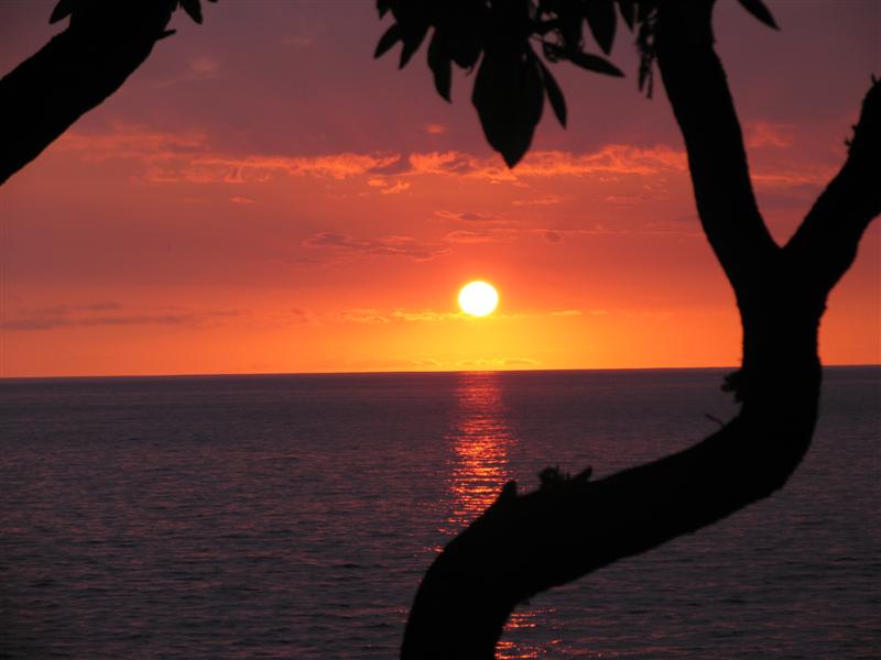 Sunset in Kona