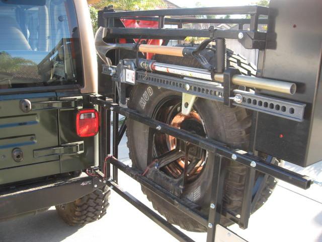 Bummper and rack