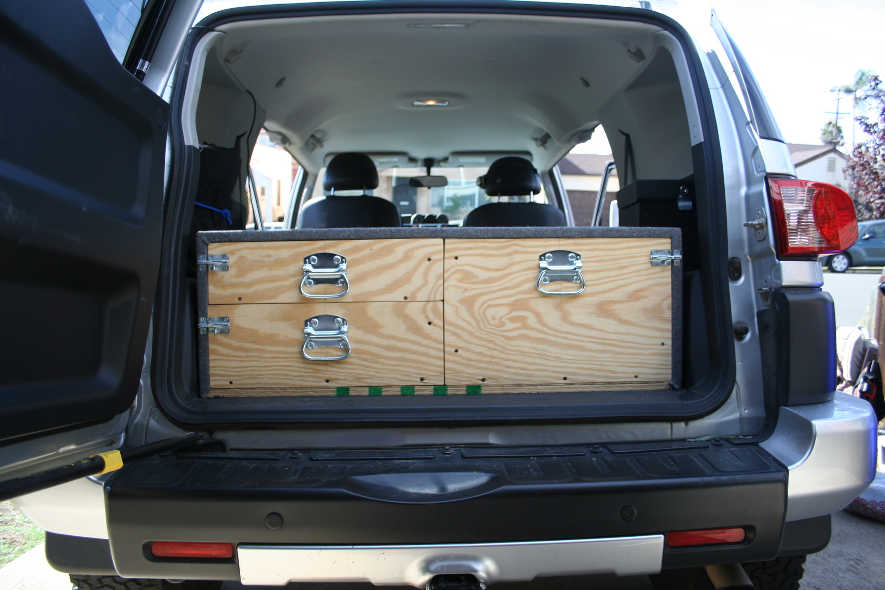 Storage is trail ready now, the wood needs to be sealed and covered still.