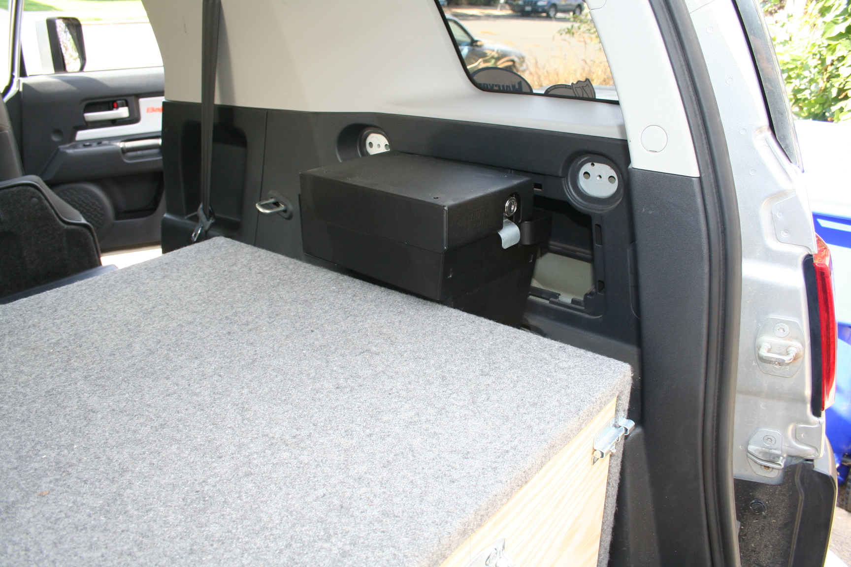 I pulled to factory sub to make room for a center console Tuffybox.  I think it will make a good gun safe when it hard mounted.