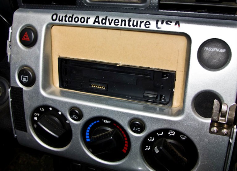 Ensuring it fits.