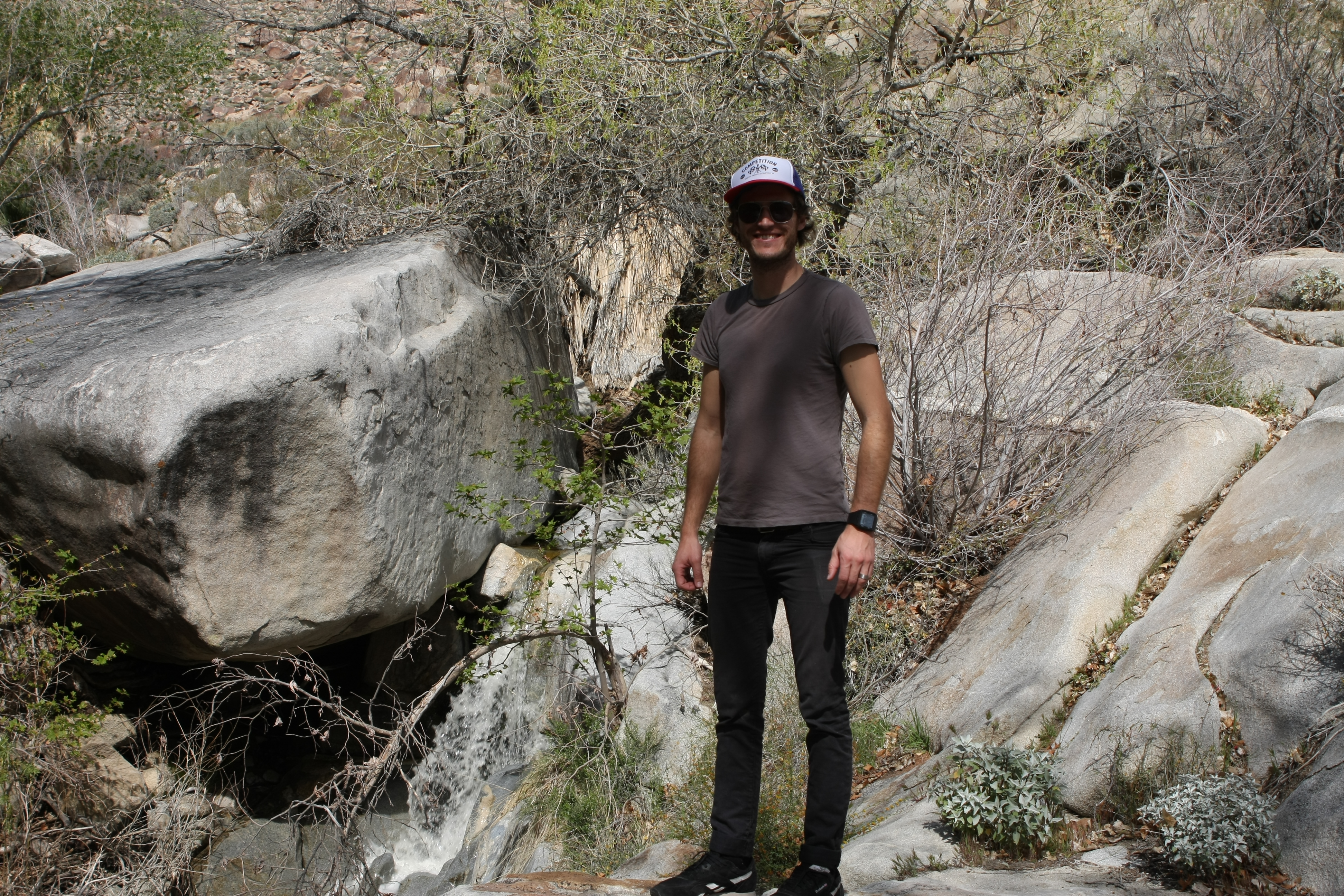Chris enjoying the scenery