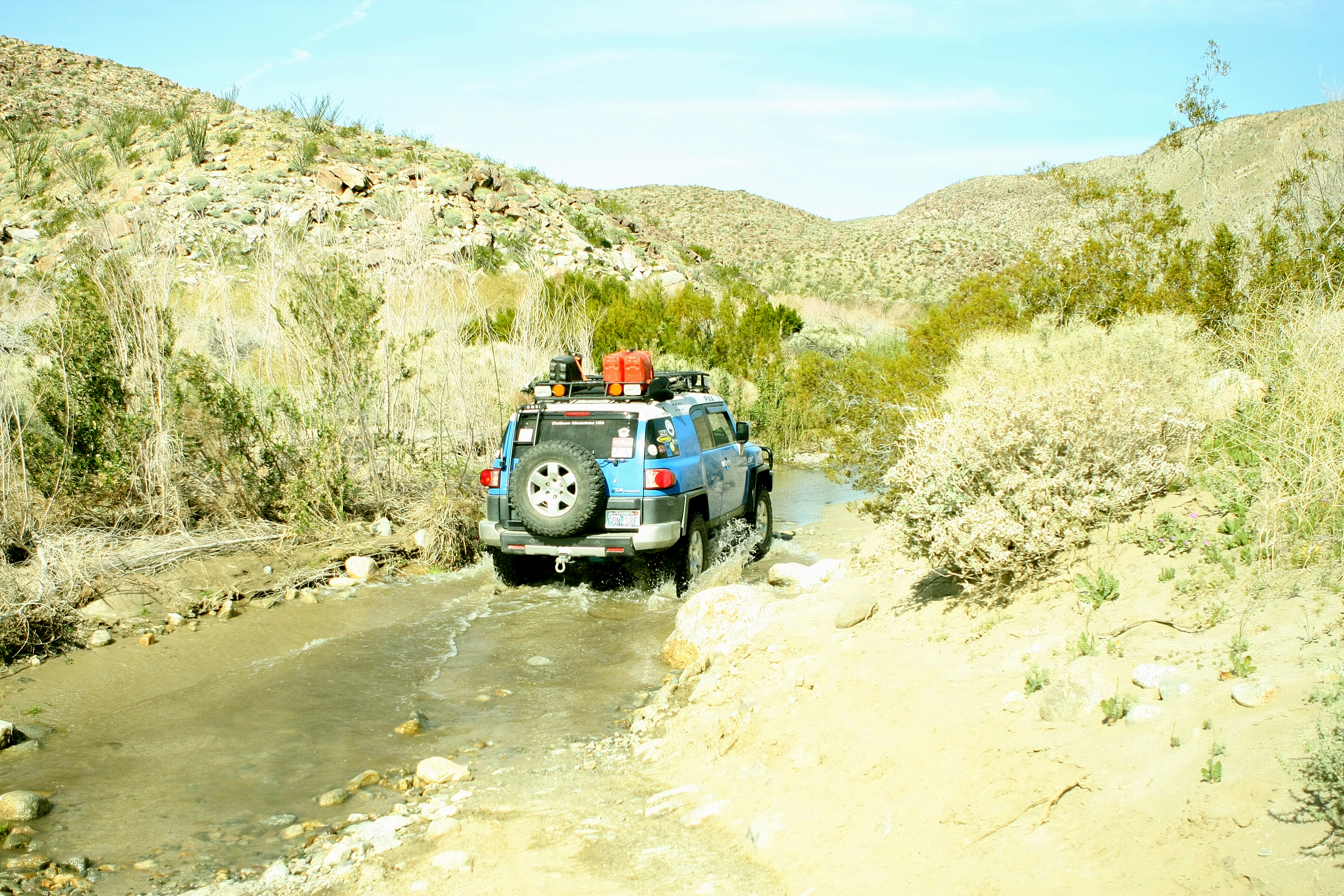 2nd water crossing Coyote Canyon