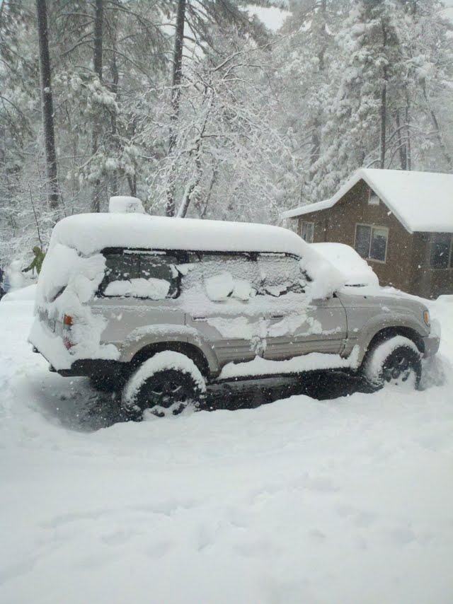 The cruiser, my only way in on days like this!