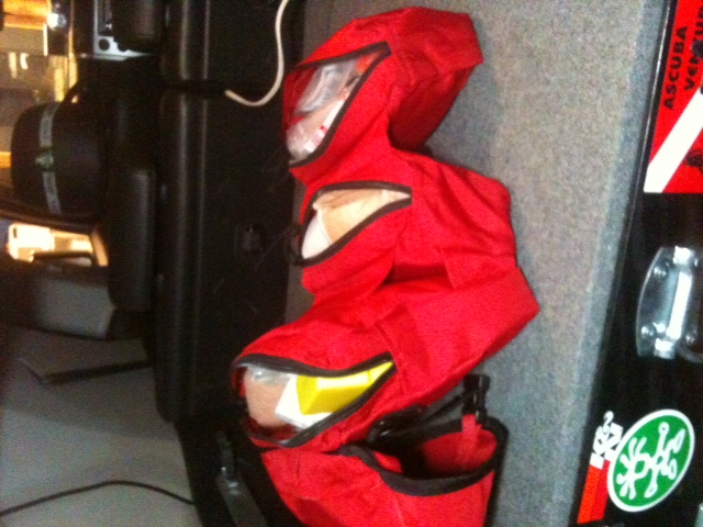 bag opened up