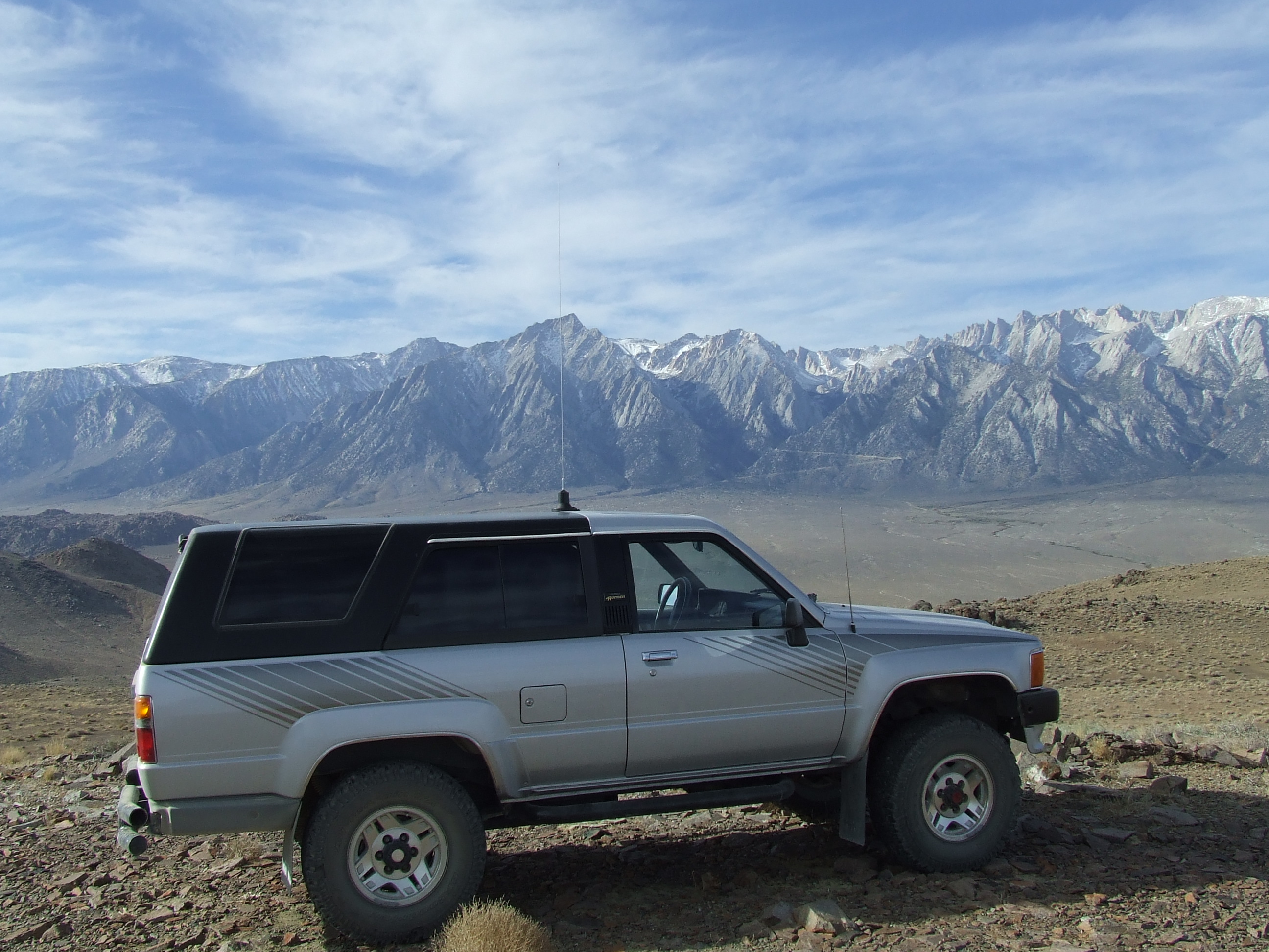 the SWR and Mt. Whitney in the Alabama Hills