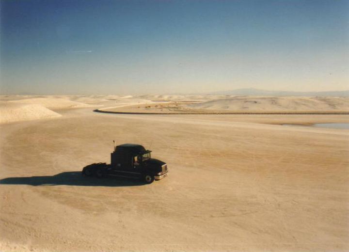 &quot;Heart of the Sands&quot; in White Sands National Monument, NM.