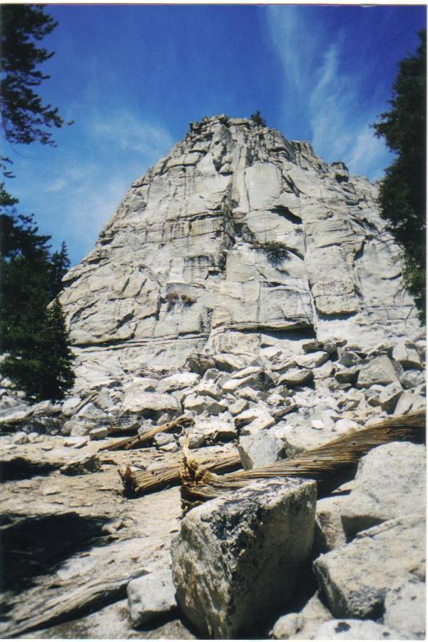 Primo granite crag high above Horseshoe Meadow, in the Sierras above Lone Pine, CA. You can see more of this location at the other site I mentioned.