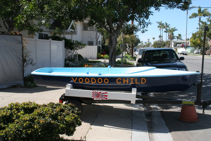 12' sloop "Voodoo Child"---a project to take my niece to the islands, but I had to sell this boat after being dragged into that ridiculous public-fund-wastin' legal fiasco.