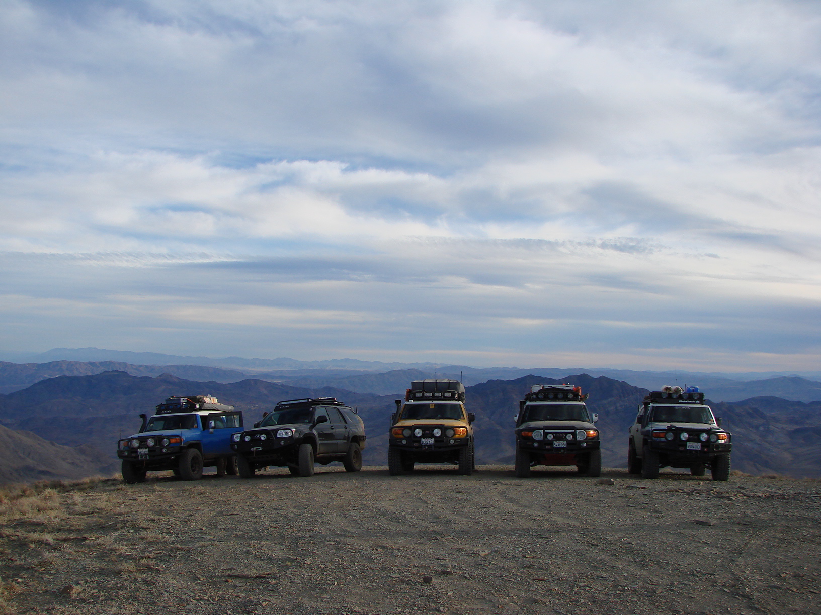 The view from Roger's Pass 7150'