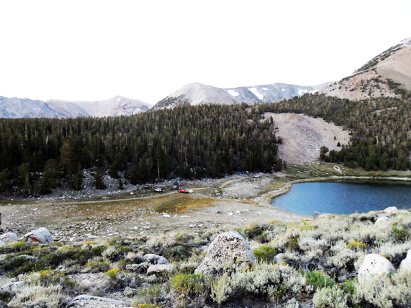 Funnel Lake &amp; camp site