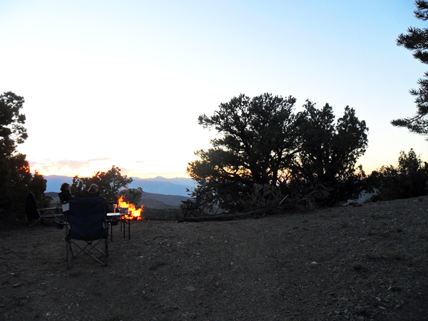 Camp along Mazourka Trail