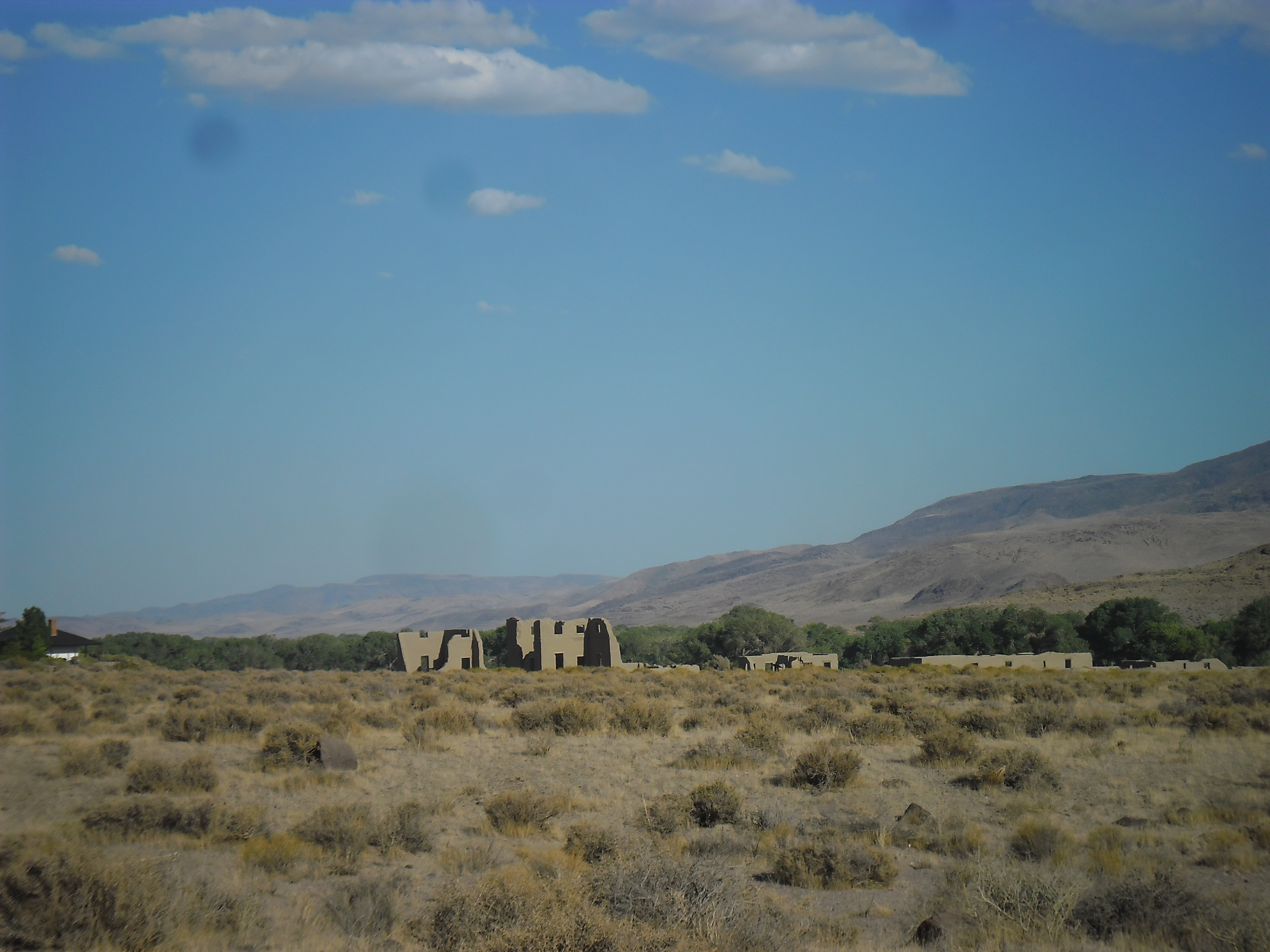 Fort Churchhill - from the road