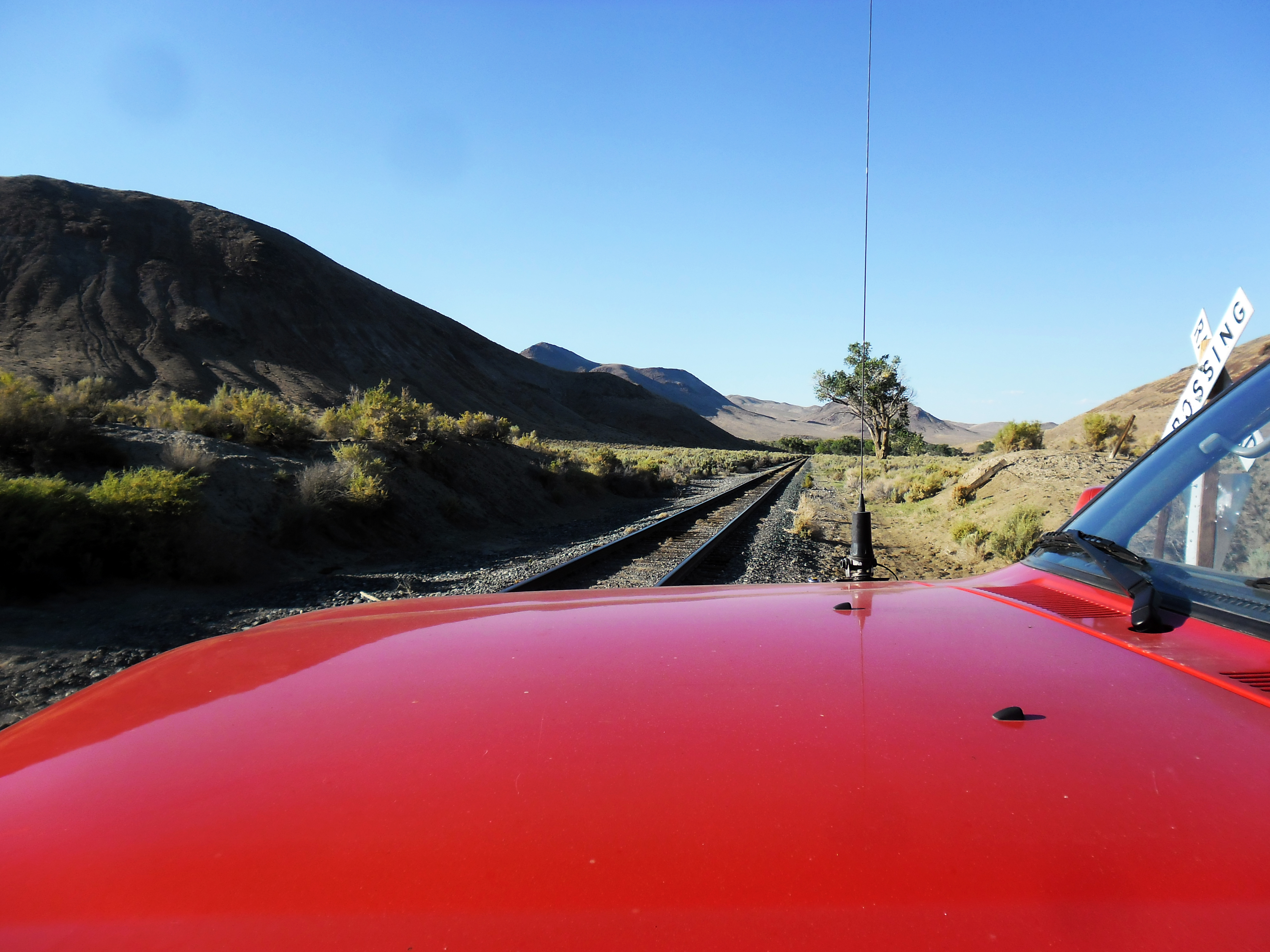 Standard track near Carson River after Bucklands