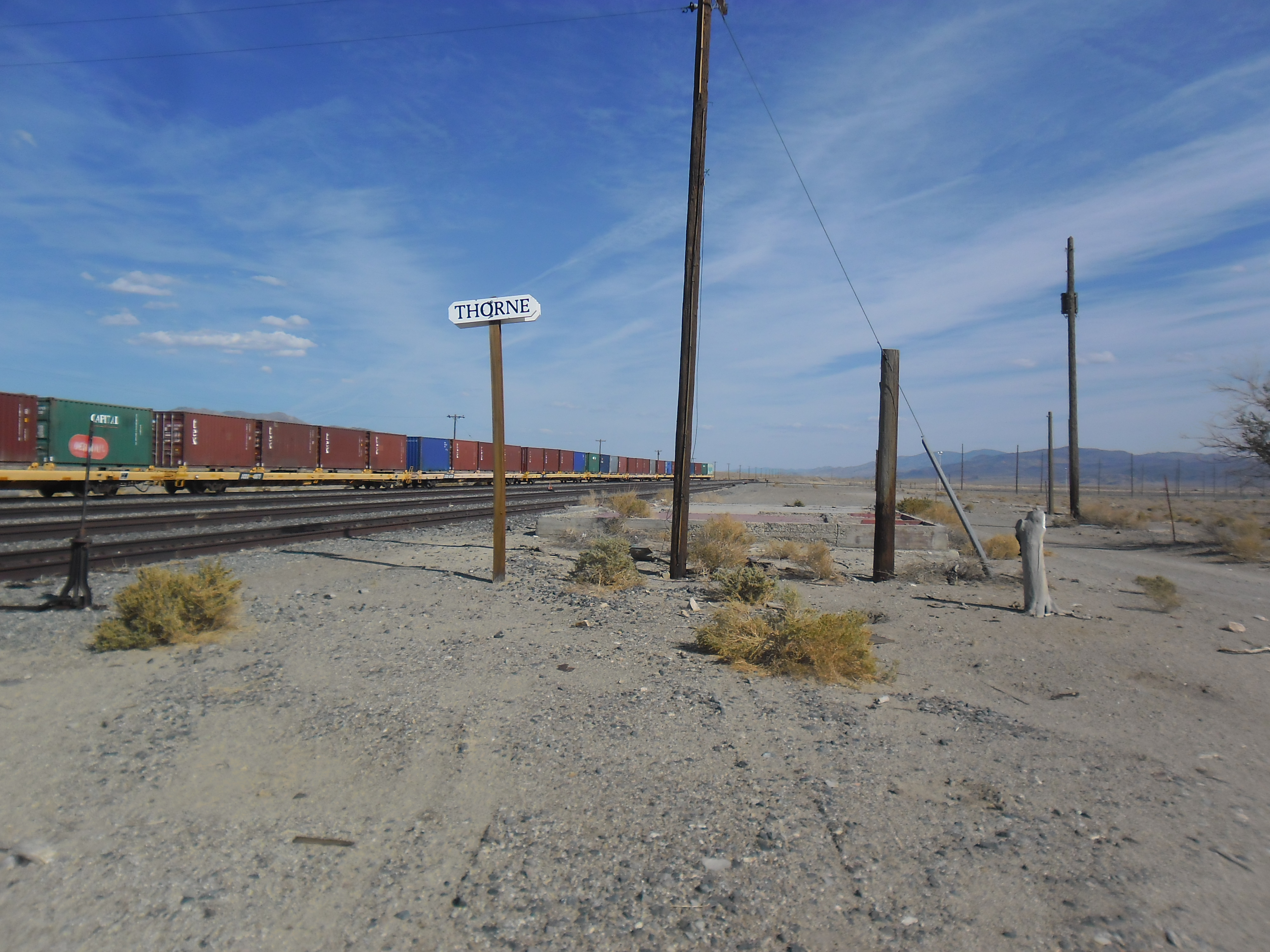 Just outside Hawthorne NV - Military Base