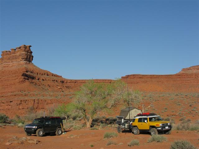 FIRST NIGHT CAMP / VALLEY OF THE GODS