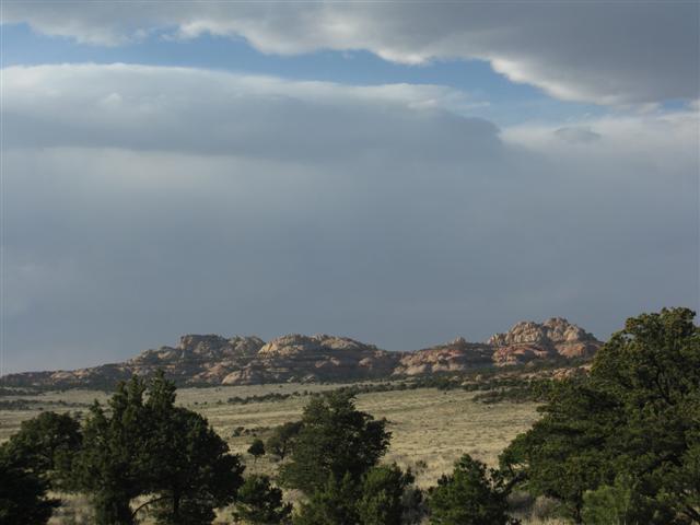View from Beef Basin campsite