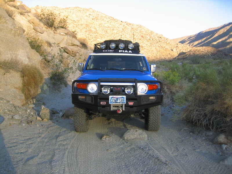 And then is was like a fire road in other spots.
