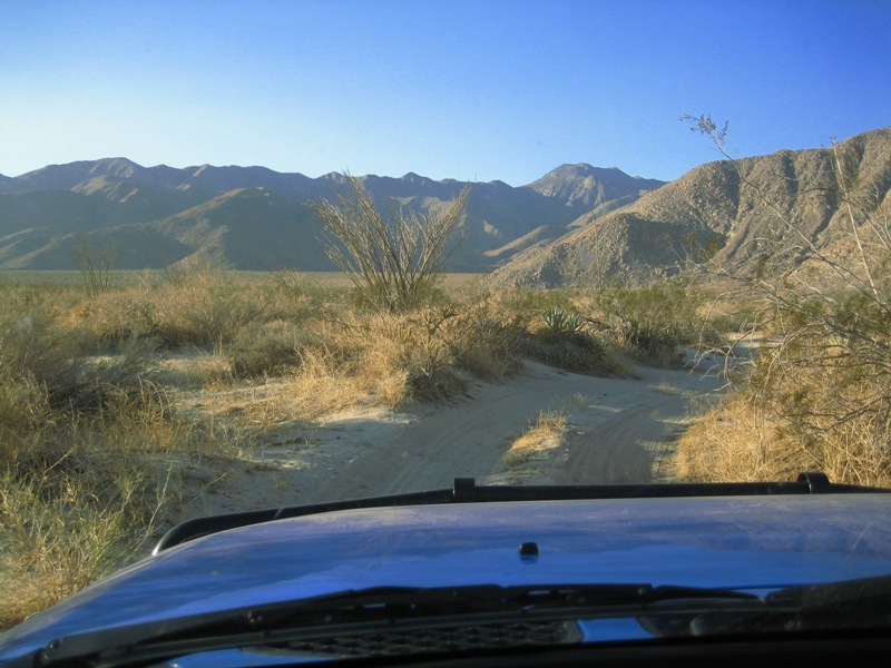 Heading back to Sheep Canyon