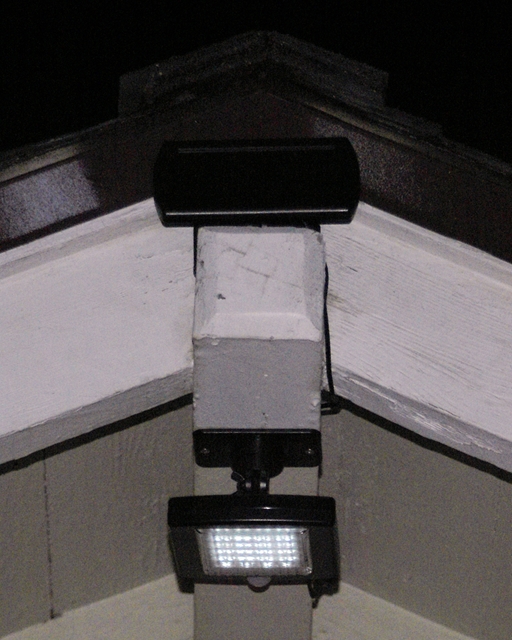 We use this instead of the front porch light now.