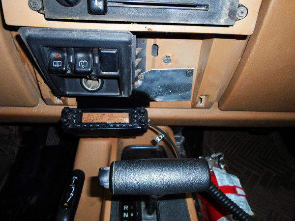 A look behind - how the tin plate was attached