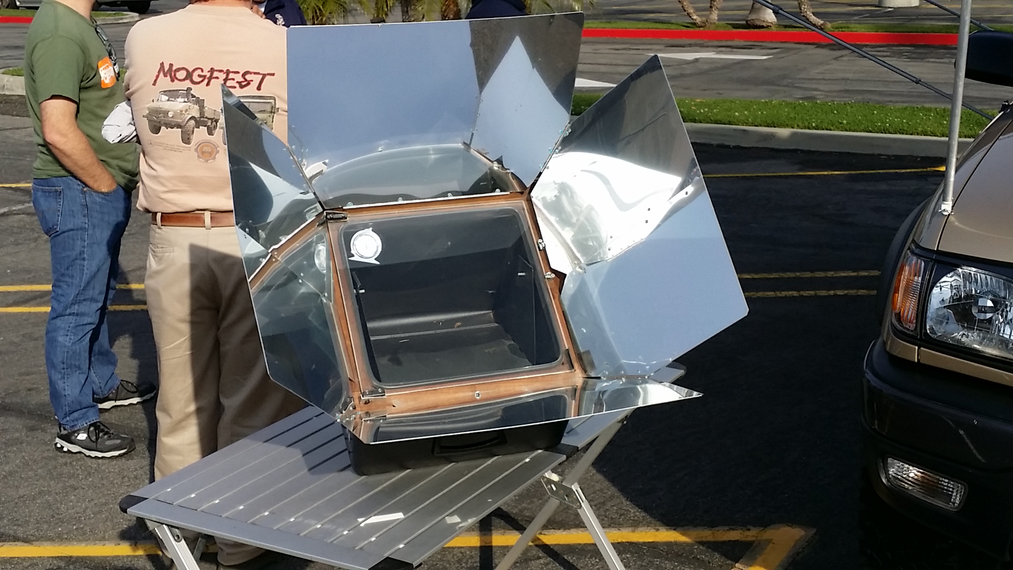 Bruce's awesome Solar Oven