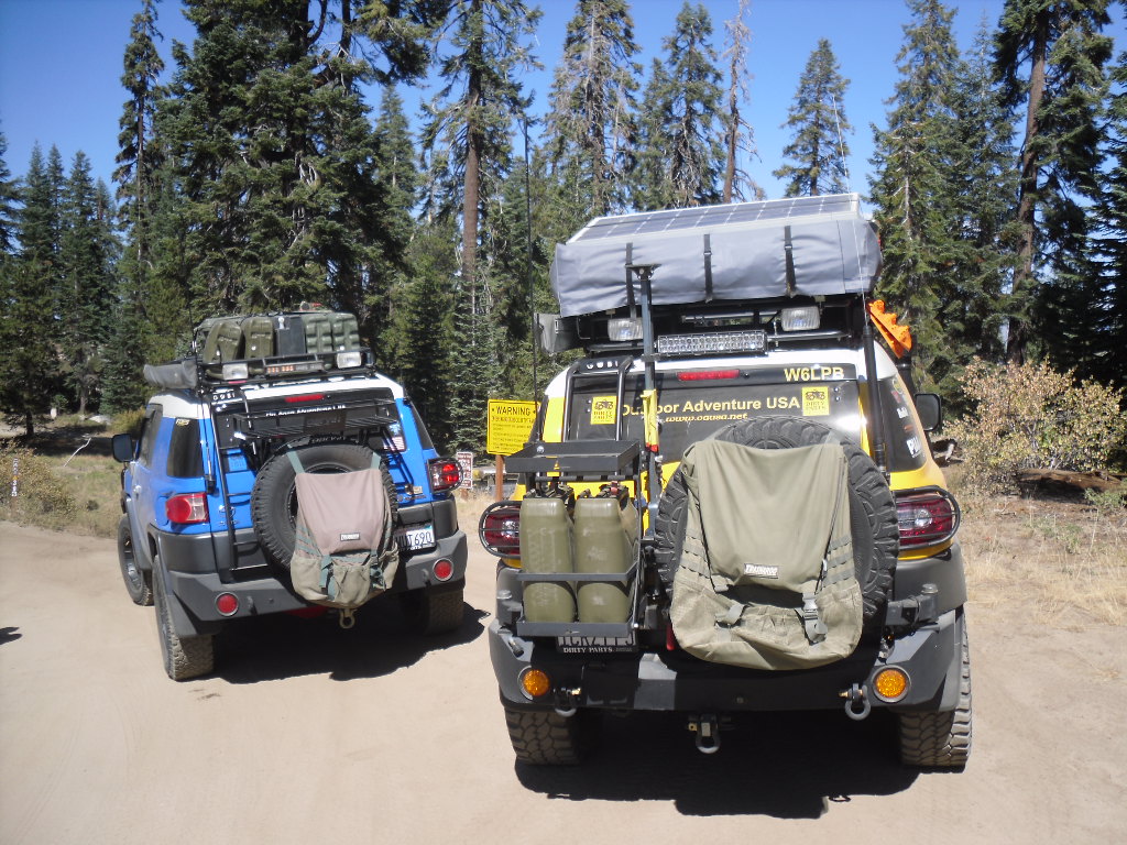 Getting ready to hit the trail
