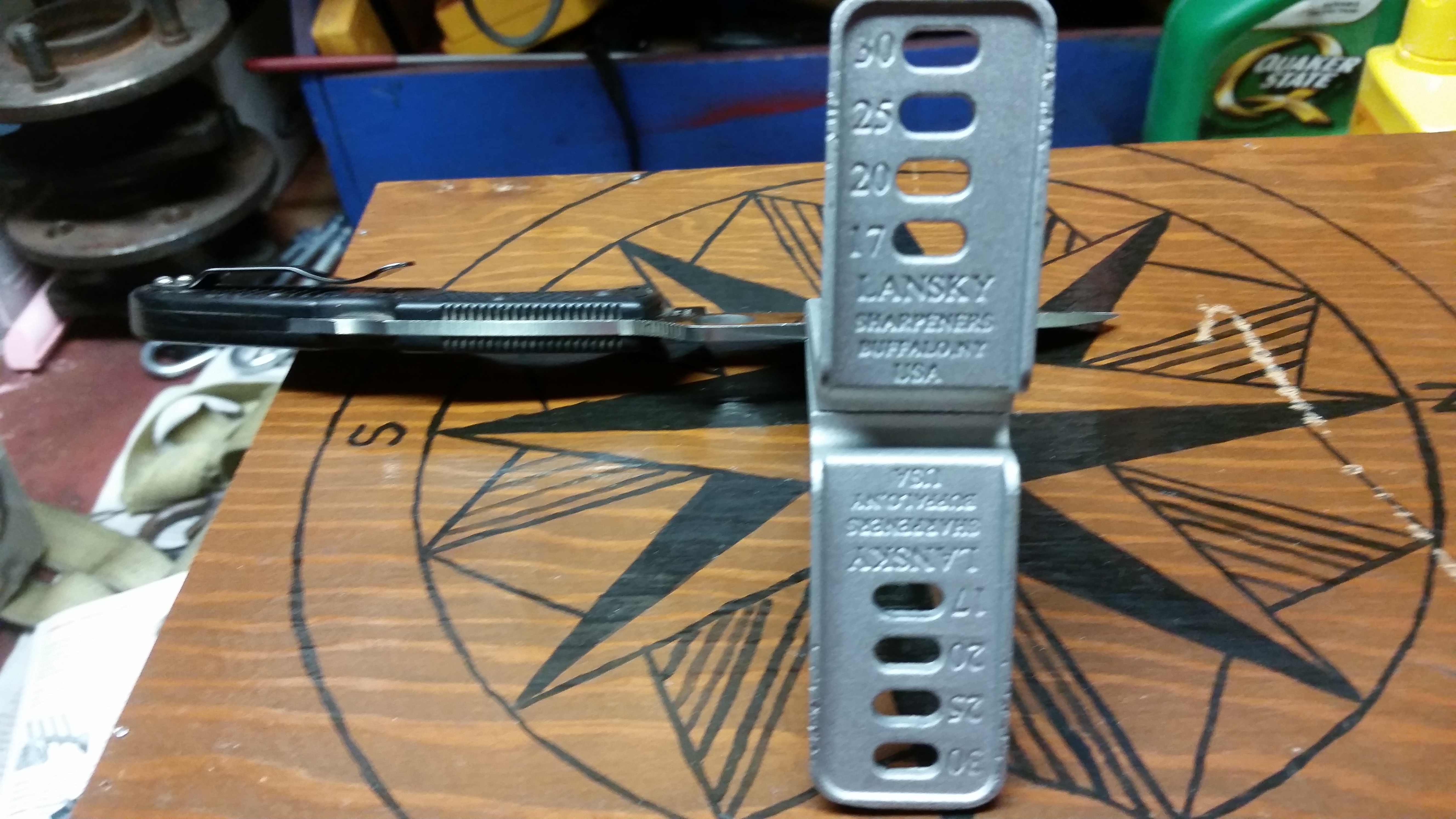 You can see the angle guides