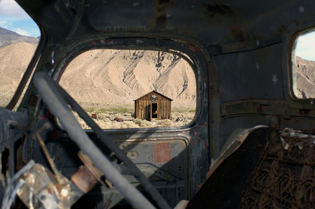 A Power Wagon that is said to contain, much like other pieces of history in Ballarat, graffiti from Manson Family members.
