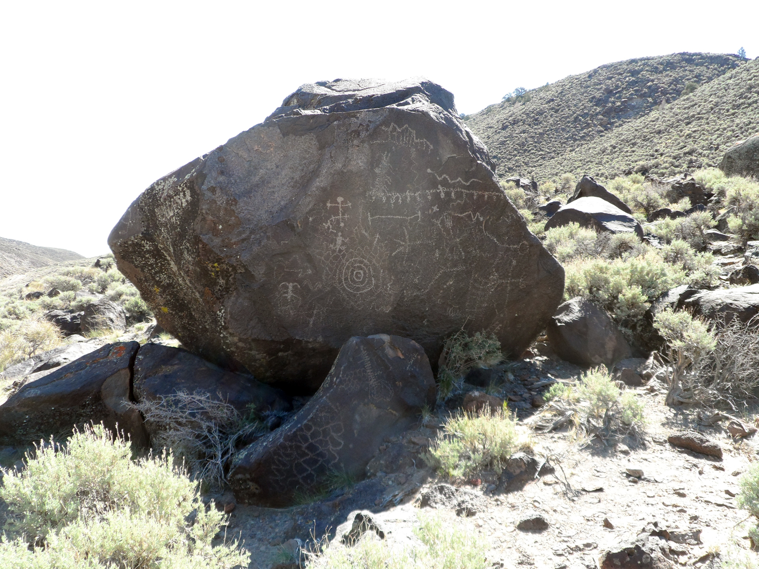 Petroglyphs at Mi-4