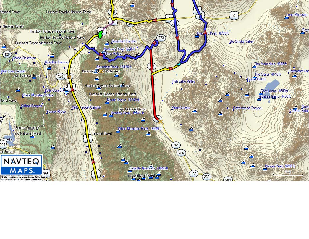 Boundary Peak South of US 6