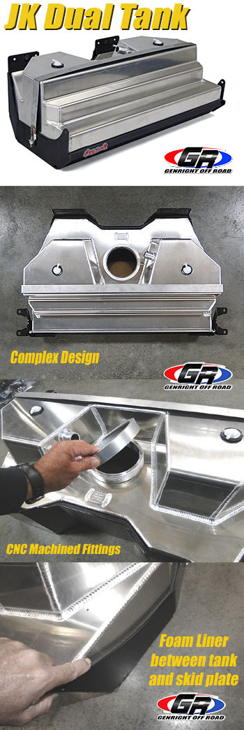 Genright aux tank for a JK