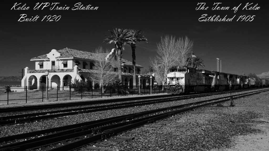 The Kelso Union Pacific station is now the home of a nice little museum.  A good place to visit when going off road is not part of your destination.