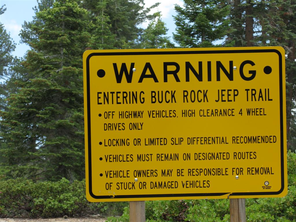 Buck Rock Trail Sign.JPG