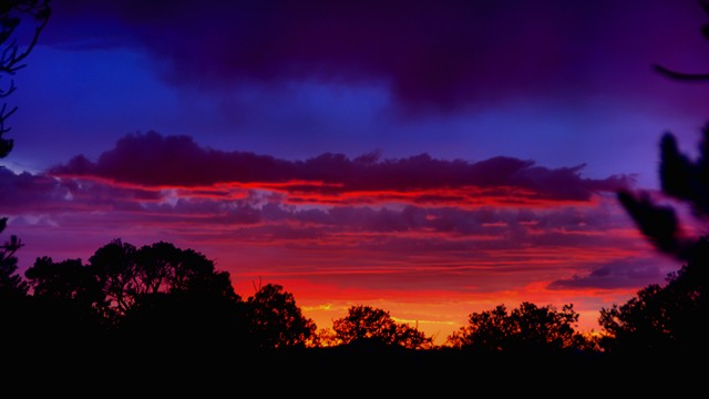 9.  My first sunset during the trip.  Worth the trip for a few of these!