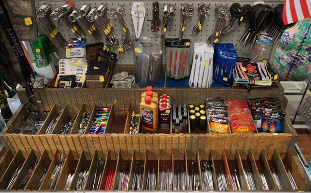 For the shooters out there, dental tools.