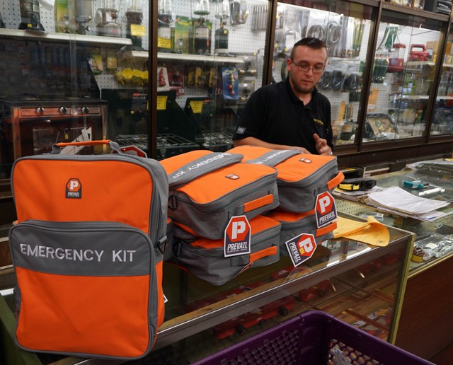 Ready made emergency kits.