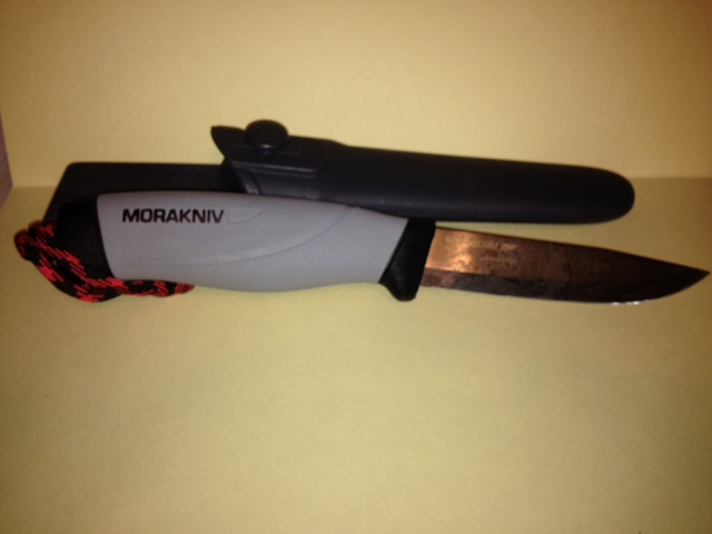 Morakniv. $10-$60 online. Best value in a quality Swedish utility blade. I prefer the carbon steel over stainless. Many models to chose from.