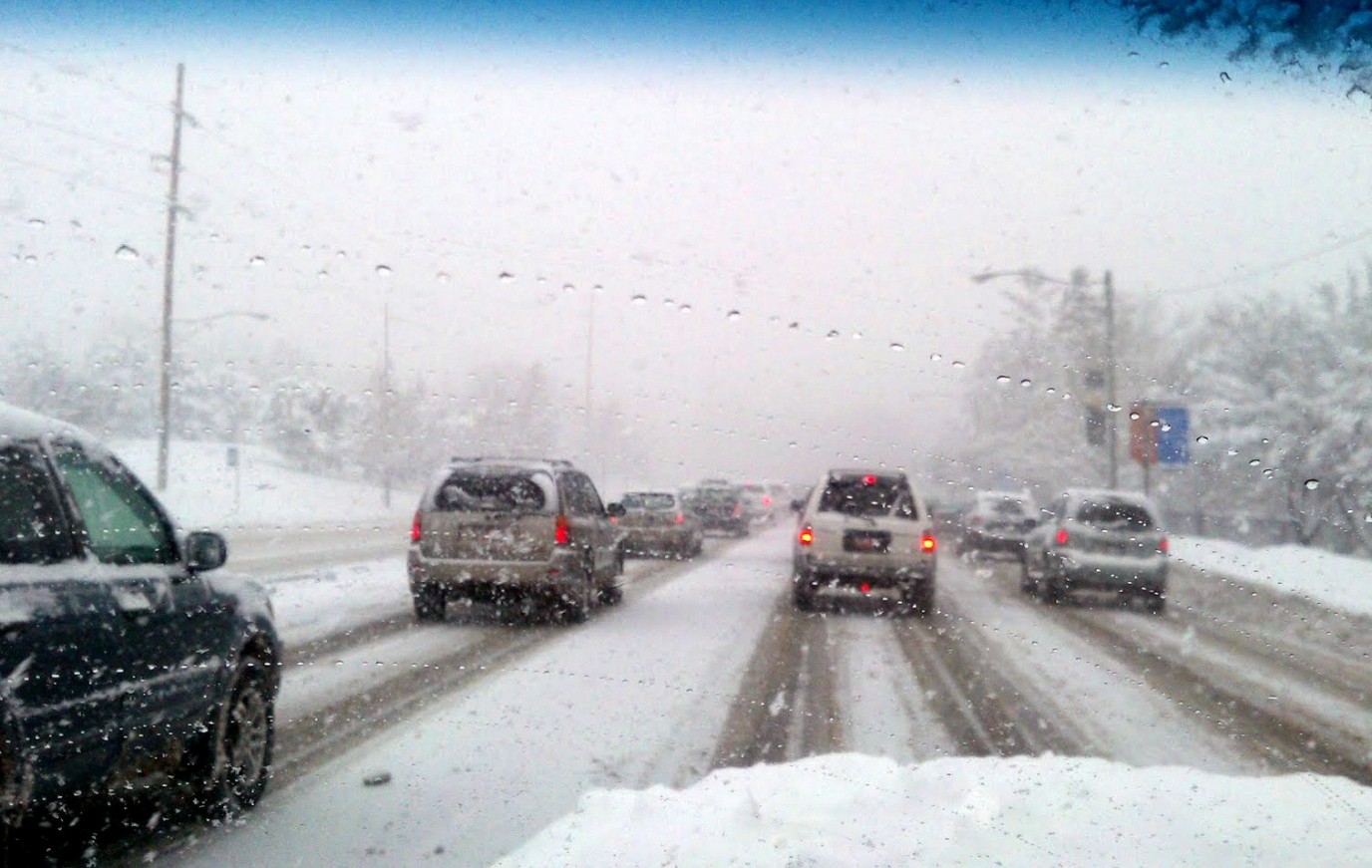 recent snow storm in Colorado