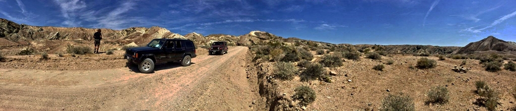 Rainbow Canyon, easy drive but scenic.