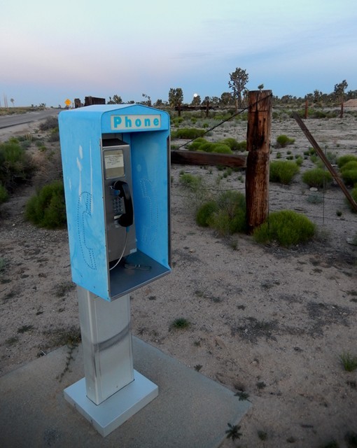 I should have checked to see if there was a dial tone.  You don't see many of these just out and about but out here time stands still.