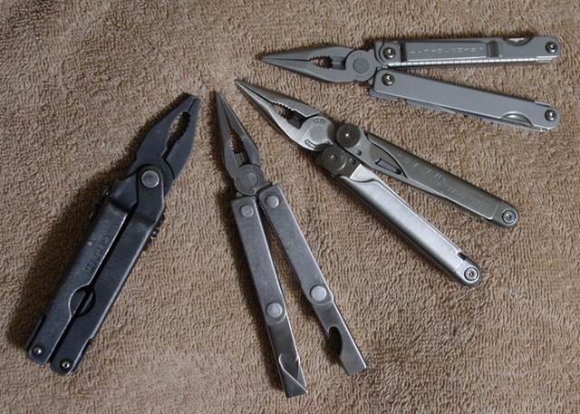 9.  As you can see I am a fan of the Leatherman products and have been for decades although there is one outsider from Gerber represented.